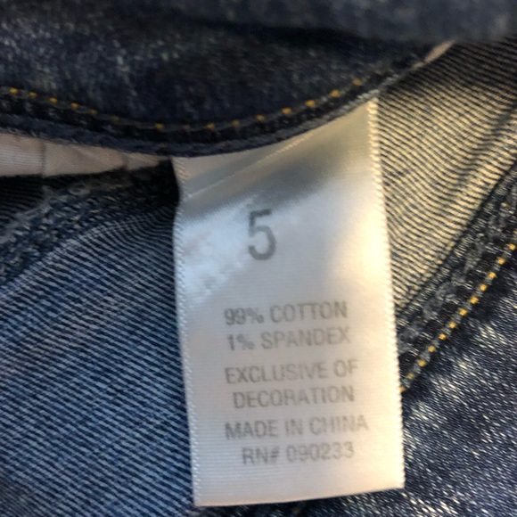 Kendall & Kylie Faded Denim High Waisted Shorts 5 - Picture 5 of 5